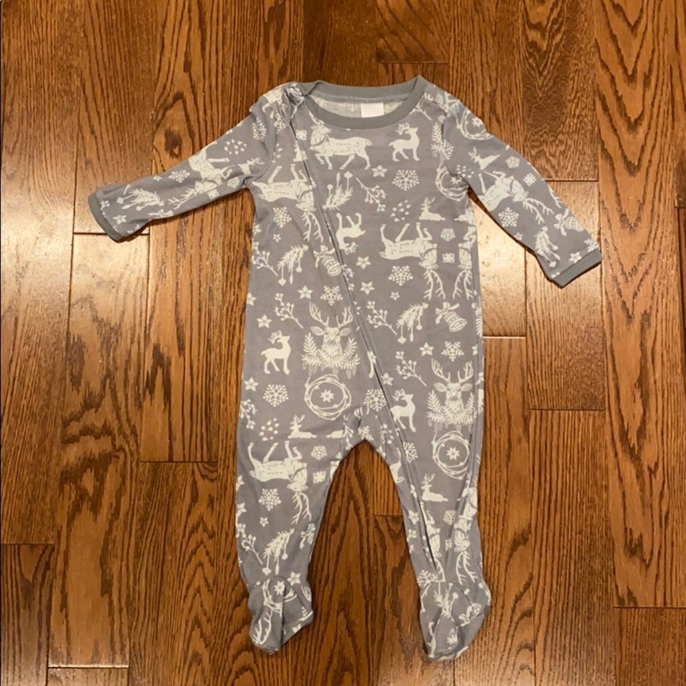 Christmas Pajamas Zip Onesie